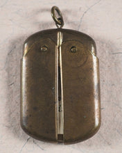 Load image into Gallery viewer, Almanach 1879. Germany. Novel brass folding case.
