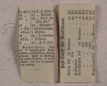 Load image into Gallery viewer, Almanach 1879. Germany. Novel brass folding case.
