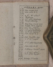 Load image into Gallery viewer, Miniature Almanack for 1844. Goode, T. Clerkenwell Green. London. [1843].
