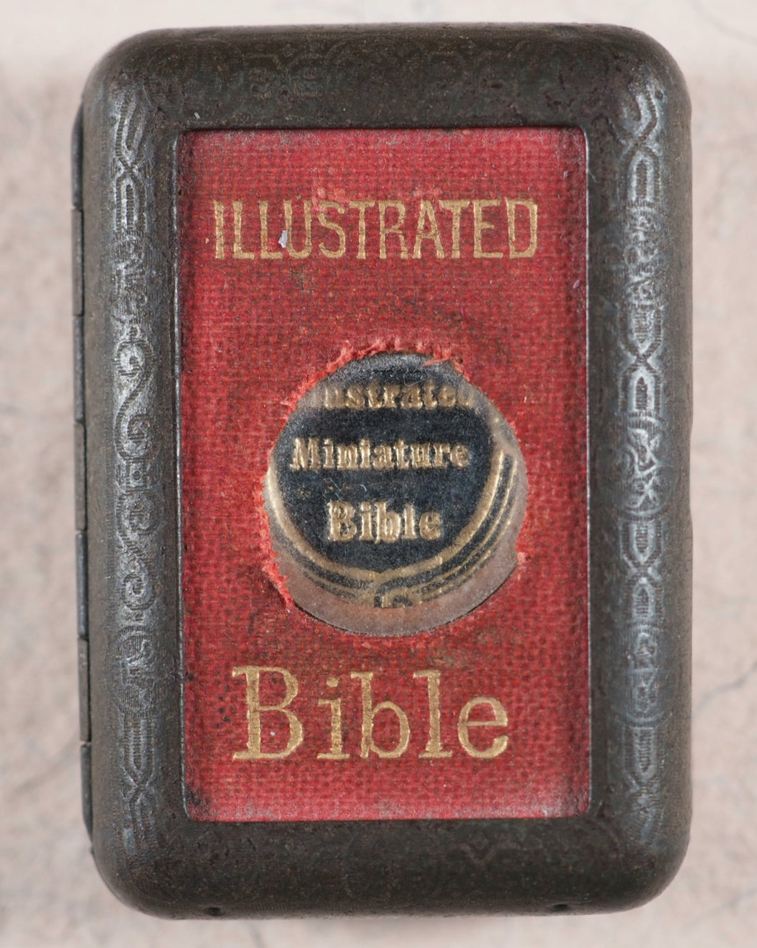 Holy Bible containing Old and New testaments. Translated out of the original tongues. Printed by Authority.  Bryce, David and Son. Glasgow. 1901. Illustrated Miniature Bible.