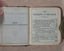 Load image into Gallery viewer, Church of England. Book of Common Prayer and Administration of the Holy Communion. Oxford University Henry Frowde. London.[1898].
