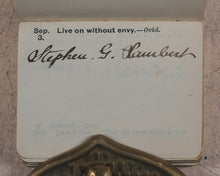 Load image into Gallery viewer, Wilson, Aimee, compiler]. Thumb Autograph Book with Gems of Thought from Classical Authors. Bryce, David and Son. Glasgow. [circa 1890].

