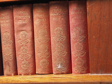 Load image into Gallery viewer, 28 Shakespeare Plays and Poems on a unique revolving bookcase. Ellen Terry edition. David Bryce and Son. Glasgow. 1904.
