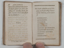 Load image into Gallery viewer, Book-case of Knowledge, or Library for Youth]. Wallis, John. Cundee, J. [or T. Gillet], printers. London. 1800-1803.2
