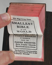 Load image into Gallery viewer, Holy Bible and Lectern. Nimmo, Hay &amp; Mitchell. Edinburgh. 1919.
