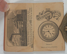 Load image into Gallery viewer, Waterbury Watch. Waterbury Watch Co. Waterbury, Conneticut. 1884. [Trade catalogue for pocket watches].
