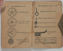 Load image into Gallery viewer, Waterbury Watch. Waterbury Watch Co. Waterbury, Conneticut. 1884. [Trade catalogue for pocket watches].
