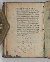 Load image into Gallery viewer, Ciceronis, M. Tullii. J.G. Graevius (editor). De Amicitia Dialogus ad T.P. Atticum. Barbou, J. Lutetiae. 1771.
