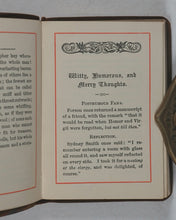 Load image into Gallery viewer, M[ason], T[homas]. Witty, Humorous and Merry Thoughts. Bryce, David and Son. Glasgow. Circa 1885.
