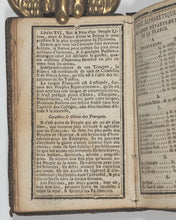 Load image into Gallery viewer, Étrennes nationales, curieuses et instructives contenant les époques les plus intéressantes de l'histoire de France, avec figures. Pour l'année 1791. Cailleau, [Francois-Paul-Valère], rue Gallande, No. 64. Paris. [1790].
