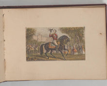 Load image into Gallery viewer, George Baxter, 1804-1867.  Album of ten circa 1851 "Needle Box" miniature prints, of Queen Victoria, Prince Albert, and of Osborne House &amp;c.
