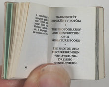 Load image into Gallery viewer, Janka, Gyula. A nemzetközi minikönyvgyűjtés helyzete és lehetőségei. [International Miniature Book Collection].Szepiroldami Konyvkiado. Budapest. 1973.
