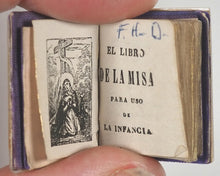 Load image into Gallery viewer, El libro de la misa para uso de la infancia. Firmin Didot,[ Rue Jacob, 58]. Paris. [1861].
