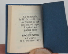 Load image into Gallery viewer, Pensées de V. Hugo. Kundig, Andrée. Genève. 1985.
