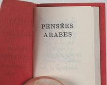 Load image into Gallery viewer, Pensées Arabes. Kundig, Andrée. Genève. 1972.

