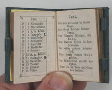 Load image into Gallery viewer, Miniatur-Kalender für das Jahr 1877 mit Versen Von Carl Faust. Fünster Jahrgang. Reges, B. [Johann Andreas Benjamin]. Frankfurt. [1876].
