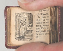 Load image into Gallery viewer, Petit paroissien de l'Enfance. Imprimerie de Ad. R. Lainè, Rue des St. Pères. 19. Paris. Circa 1835.
