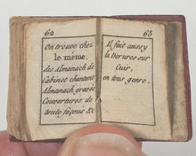 Load image into Gallery viewer, Babioles Amusantes. Petites Etrennes Nouvelles Pour l'An 1806. Marcilly, St. Julien le Pauvre, No. 14 and 15. Paris. [1805].
