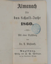 Load image into Gallery viewer, Rollwagen, J[ohan].G[eorg]. Carolinen Strasse. Augsburg [1859].
