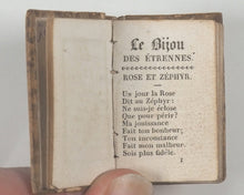 Load image into Gallery viewer, Bijou des Étrennes. [Marcilly, Ainé] Didot, F. Imprimerie de, rue Jacob no.24. Paris. [1824].
