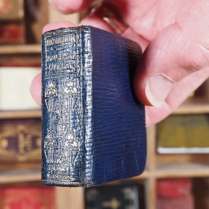 Dods, Matilda Lees. Handbook of Practical Cookery. >>SCARCE MINIATURE RECIPE BOOK<<Publication Date: 1906 CONDITION: VERY GOOD