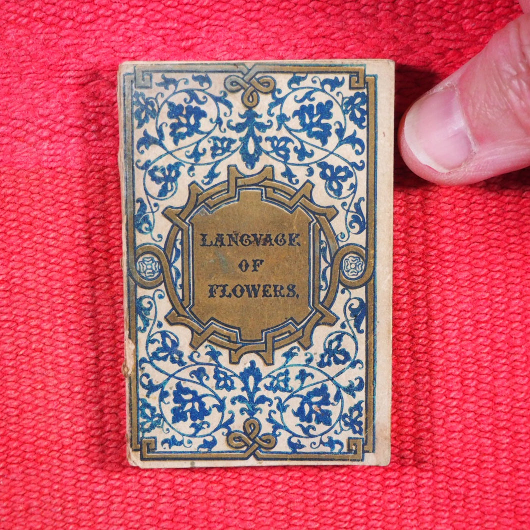 Emblematic Language of Flowers. >>ENCHANTING HARLEQUIN BORDERS<< Publication Date: 1844 CONDITION: GOOD
