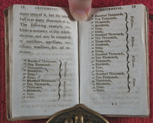Load image into Gallery viewer, Compendium of Simple Arithmetic; in which the first rules of that pleasing Science are made familiar to the capacities of youth. Wallis, J. 16 Ludgate Street, and J. Harris, corner of St. Paul&#39;sChurchyard. London. 1803.
