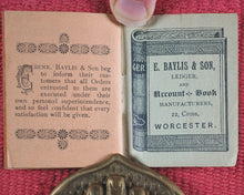 Load image into Gallery viewer, Brief Description of Worcester Cathedral. From E. Baylis &amp; Son&#39;s Sixpenny Picturesque Guide. Bayliss, Eben.[ezer] &amp; Son. Cross. Worcester. Circa 1911.
