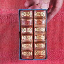 Load image into Gallery viewer, Milton, John. Poetical works of John Milton &gt;&gt;MINIATURE SIGNED BINDING&lt;&lt;  Publication Date: 1840 CONDITION: VERY GOOD
