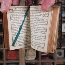 Load image into Gallery viewer, Imitation of Christ. De Imitatione Christi libri quatuor. [Imitation of Christ]   &gt;&gt;MINIATURE PRAYER-BOOK&lt;&lt; [Thomas a Kempis]. Publication Date: 1697 CONDITION: VERY GOOD

