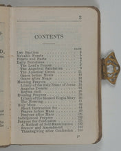 Load image into Gallery viewer, FIRST COMMUNICANTS Manual, in accordance with recent Pontifical Decress. Steinbrener, John Baptist. Publisher to the Holy See. Winterberg, Czechoslovakia. 1929.
