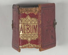 Load image into Gallery viewer, PHOTOGRAPH ALBUM in miniature. Abr[aham] Taber and Bro[ther]. New Bedford. [Massachusetts]. c. 1872–1875.
