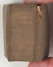 Load image into Gallery viewer, Allies Bible in Khaki, 1914. Holy Bible containing Old and New testaments. Translated out of the original tongues by His Majesty's special Command. Bryce, David &amp; Son. Glasgow. 1914.
