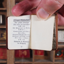 Load image into Gallery viewer, Wilhelm Tell; schauspiel in 5 aufzugen. &gt;&gt;MINIATURE GERMAN BOOK&lt;&lt; Schiller, Johann C.F. Publication Date: 1908 CONDITION: VERY GOOD
