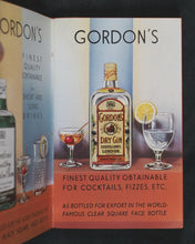 Load image into Gallery viewer, Recipes for Cocktails and other mixed Drinks. Tanqueray, Gordon &amp; Co. Ltd. London. Circa 1950.
