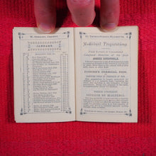Load image into Gallery viewer, Bouquet almanack for 1879 &gt;&gt;MINIATURE ALMANACK WITH BOUQUET PROMO&lt;&lt; Publication Date: 1878 CONDITION: NEAR FINE
