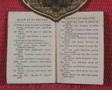 Load image into Gallery viewer, [Picture Bible, English Selections] Illustrated Testament also Verses entitled Railway to Heaven. Goode, T. Clerkenwell Green. London. 1859-79.
