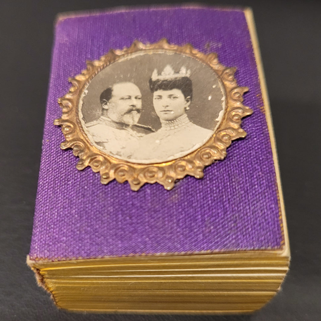 Coronation Bible, c1902  The Holy Bible Containing the Old and New Testaments Translated out of the Original Tongues... by His Majesty's Special Command.  Bound in purple cloth
