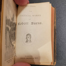 Load image into Gallery viewer, Burns, Robert. Burn&#39;s Poetical Works. Published by David Bryce &amp; Co.
