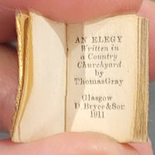 Load image into Gallery viewer, Thomas Gray&#39;s An Elegy Written in a Country Churchyard. circa 1911.
