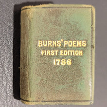Load image into Gallery viewer, Robert Burns. Poems Chiefly in the Scottish Dialect c1899
