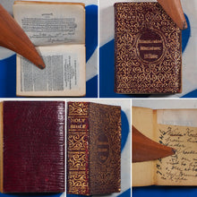 Load image into Gallery viewer, Holy Bible Containing The Old And New Testaments: Translated Out Of The Original Tongues, 1901. &gt;&gt;MINIATURE BOOK&lt;&lt;

