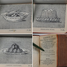 Load image into Gallery viewer, Dods, Matilda Lees. Handbook of Practical Cookery. New And Enlarged Edition In Which Special Prominence is Given to The Preparing of New Cakes, Jellies, Etc., Etc. &gt;&gt;MINIATURE COOKBOOK&lt;&lt; Publication Date: 1906
