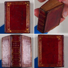 Load image into Gallery viewer, Thumb Bible. Verbum Sempiternum.&gt;&gt;RARE MINIATURE EDITION&lt;&lt; Publication Date: 1818 Condition: Very Good. &gt;&gt;MINIATURE BOOK&lt;&lt;
