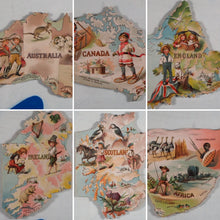 Load image into Gallery viewer, Australia, Canada, South Africa, Ireland, Scotland and England [COMPLETE SET OF SHAPE BOOKS]. M.G. Publication Date: 1892 Condition: Very Good
