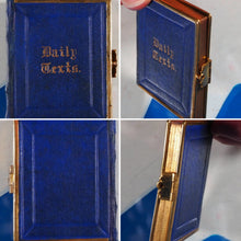 Load image into Gallery viewer, Daily Texts with verses of hymns.Adapted for general use &amp; suited for every year. &gt;150 YEAR-OLD MINIATURE BOOK&lt; Publication Date: 1870 Condition: Very Good

