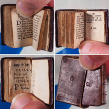 Load image into Gallery viewer, Exercice du Chretien [early 18th century miniature book]. Publication Date: 1737 Condition: Very Good. &gt;&gt;MINIATURE BOOK&lt;&lt;
