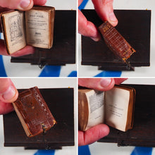 Load image into Gallery viewer, Holy Bible Containing the Old and New Testaments. Chained Bible and Lectern.&gt;&gt;MINIATURE BOOK&lt;&lt; Publication Date: 1901 Condition: Good

