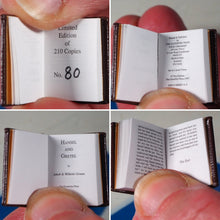 Load image into Gallery viewer, Hansel and Gretel. Andersen, Hans Christian. Publication Date: 1997 CONDITION: NEAR FINE&gt;&gt;MINIATURE BOOK&lt;&lt;
