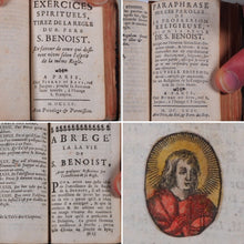 Load image into Gallery viewer, La Regle du Pere S. Benoist.Avec l&#39;Abrege de la vie &amp; une Paraphrase sur les Paroles de la Profession Religieuse. Nouvelle edition. Benedictus, Saint [Abbot of Monte Cassino]. Publication Date: 1715 CONDITION: VERY GOOD
